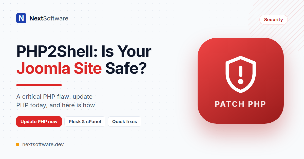 PHP2Shell: Is Your Joomla Site Safe? What to Do Today